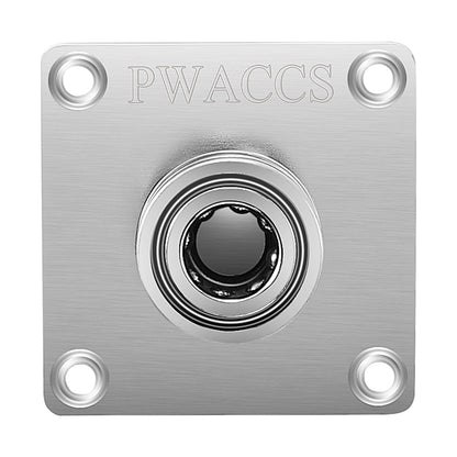 PWACCS Pressure Washer Foam Cannon Holder, 1/4" Quick Connect Automatic Foam Cannon Mount, Stainless Steel Pressure Washer Nozzle Tip Holder, Pressure Washer Accessories Storage Rack 2 Pack