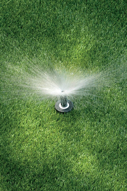 Rain Bird 1802AP4PK Professional Pop-Up Sprinkler, Adjustable 0-360° Pattern, 8' - 15' Spray Distance, 2" Pop-up Height, 4-Pack