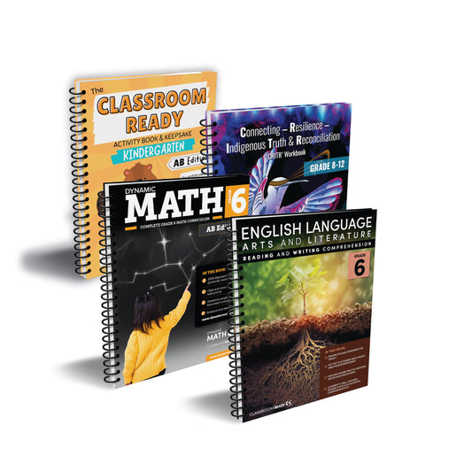 Classroom Ready ALBERTA English Language Arts Reading & Writing Comprehension AB Grade 10 Workbook & Study Guide