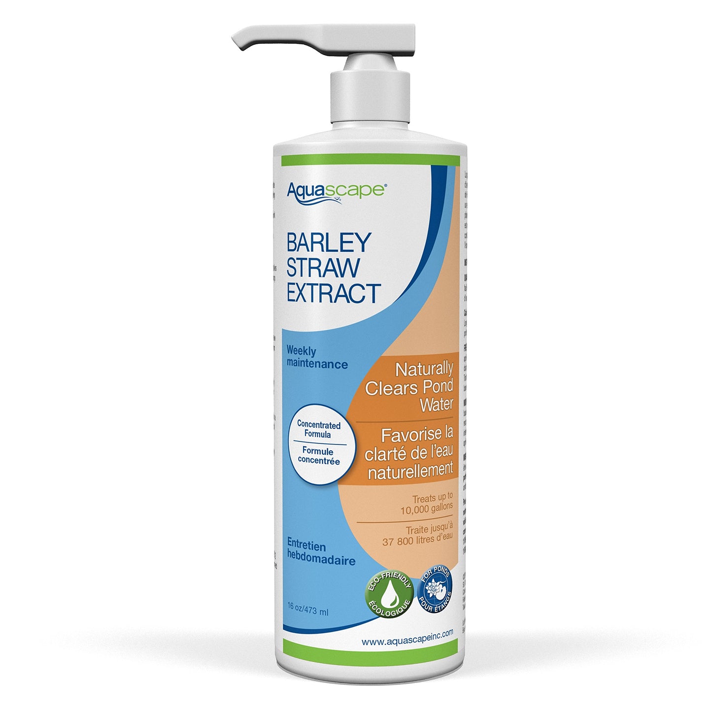 Aquascape Barley Straw Extract for Pond & Stream Features, 16 oz, 98904, White