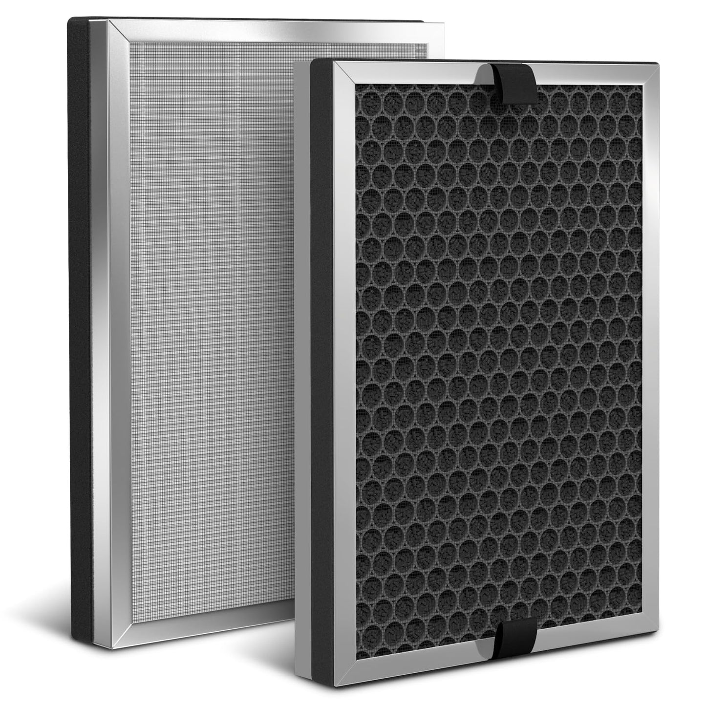SAKEGDY 2-Pack JF260 Replacement Filters - True HEPA and Honeycomb carbon | Compatible with Jafanda JF260/JF260S, DeedMo AP-1273