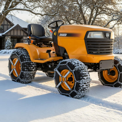 CHICIRIS Tire Chain Tensioner, 1 Pair Quad Tire Chains Tightener, fit 26x12x12 20x8x8 Garden Tractors, Riders, Snowblower
