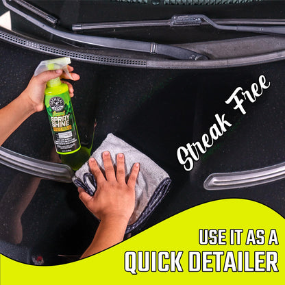 Chemical Guys Lucent Spray Shine Synthetic Spray Wax, Safe for Cars, Trucks, SUVs, Motorcycles, RVs & More, 473 ml