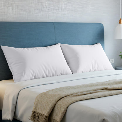 Utopia Bedding Set of 4 Waterproof Pillow Protectors with Zipper King Size (White), Ultra Soft Pillow Covers, Bed Bug and Dust Mite Proof Pillow Encasements, Moisture Wicking Pillow Cases