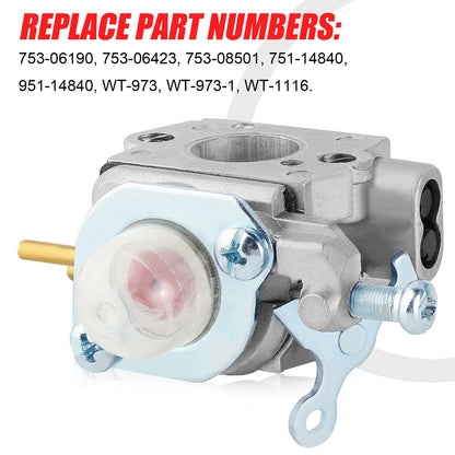 SOAJEE Y2560 YM21CS Carburetor for Yard Man Machines Y25 Y25B Y25BT Y25PB Y60 Y125 Y128 Y2500 Y2530 Y2550EC Y2580 Y2700EC Y2900EC YM71SS String Trimmer Tiller Cultivator Blower H142A-25A-04 753-06190
