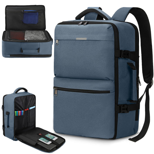 Travel Backpack 15.6 inch Laptop Backpack Waterproof Carry On Backpack Flight Approved Weekender School Backpack for Men Women