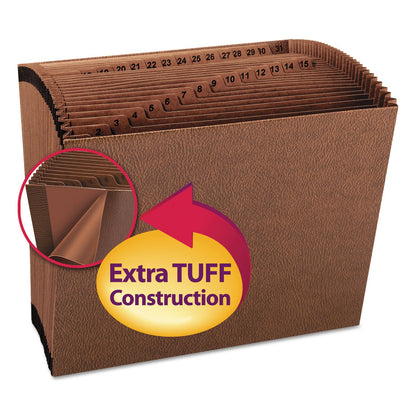 Smead Open Top Expanding File, 1-31 Index, 12 x 10-Inch, Stock (70467)