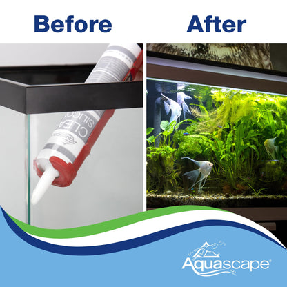 Aquascape 29186 Black Silicone Sealant, Safe for Fish, 10.1-Ounce