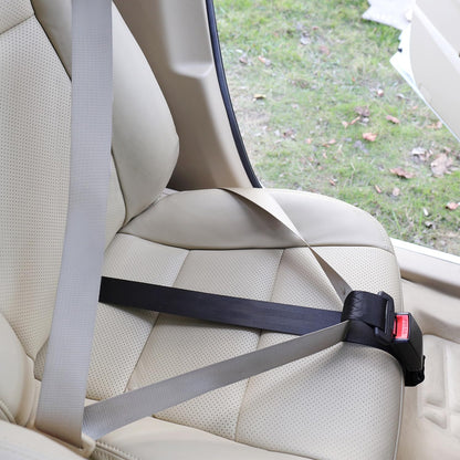 Pregnancy Car Seat Belt Bump Belt Adjuster Comfort and Safety Maternity Driving Straps with Super Soft Car Seat Belt Pad Cover for Mommy