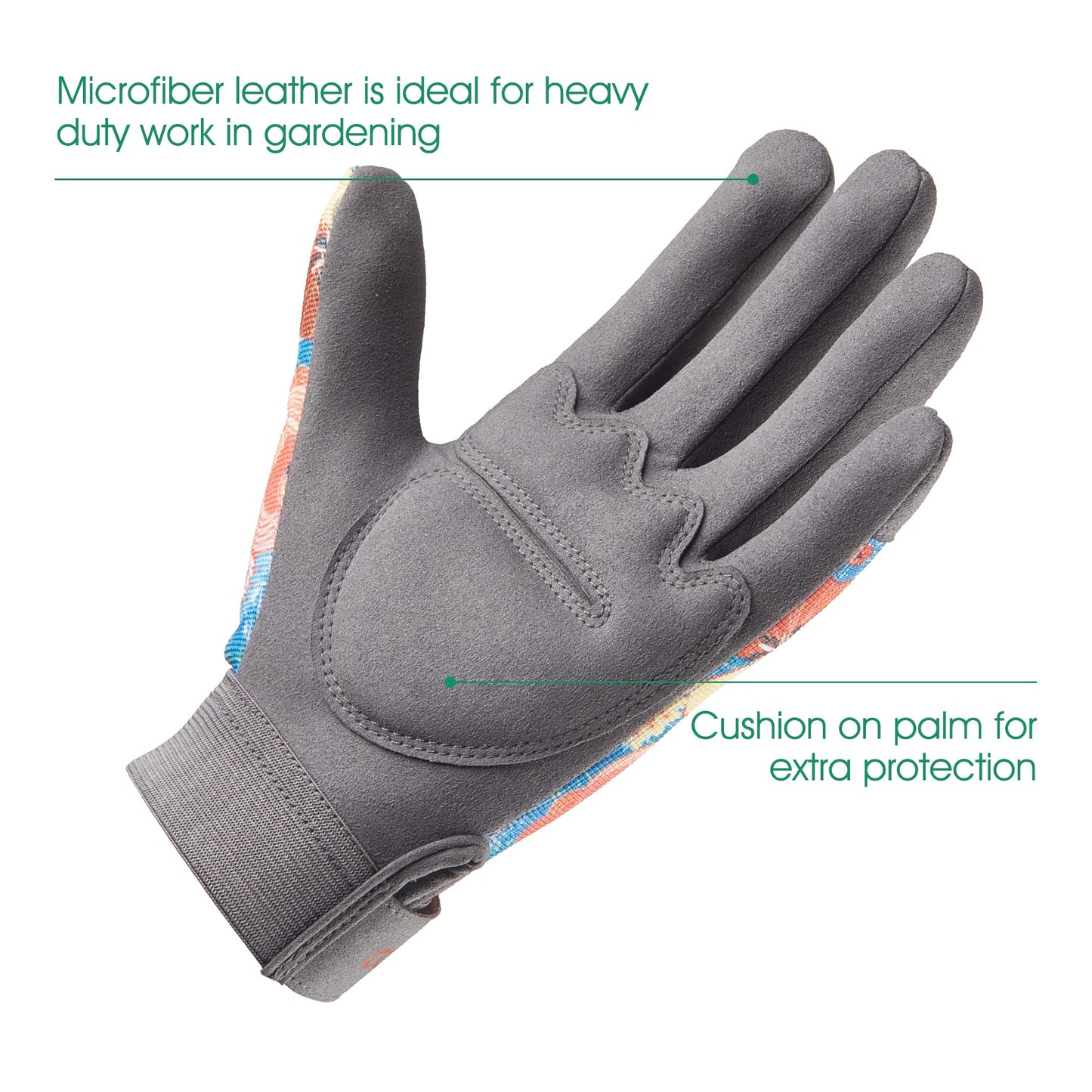 COOLJOB Thorn Proof Gardening Gloves for Women, 2 Pairs Rose Pruning Work Gloves for Ladies, Non-slip for Heavy Duty, Medium Size