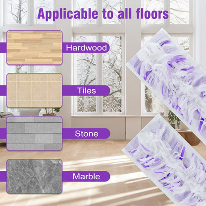 25 Pack Disposable Power Mop Refills for Swiffer Power Mop,Spray Wet Pads Refill for Swiffer,Disposable Swifter Mopping Pads Refills for Multi-Surface Floor Cleaning