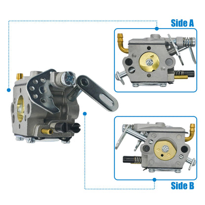 Carburetor Replacement for McCulloch Chainsaw 3200 3205 3210 32cc 35cc 38cc Engine CS6MHO35UB24RA 9287-310001 Carb Kit with Air Filter Fuel Filter Spark Plug