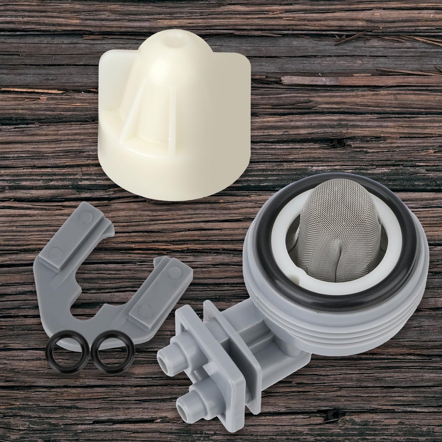 Water Softener Nozzle, Plastic Water Softener Nozzle and Venturi Assembly Water Softener Parts for GE, Kenmore, Rheem, Replacement Parts 7187065, 7165704, WS15X1002