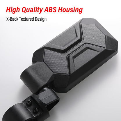 UTV Side Mirrors, OFIG UTV Mirrors Fits 1.6" - 2" Roll Cage Compatible with Polaris RZR 900 1000 Can Am Commander Mule Rhino Viking Wolverine Kubota RTV