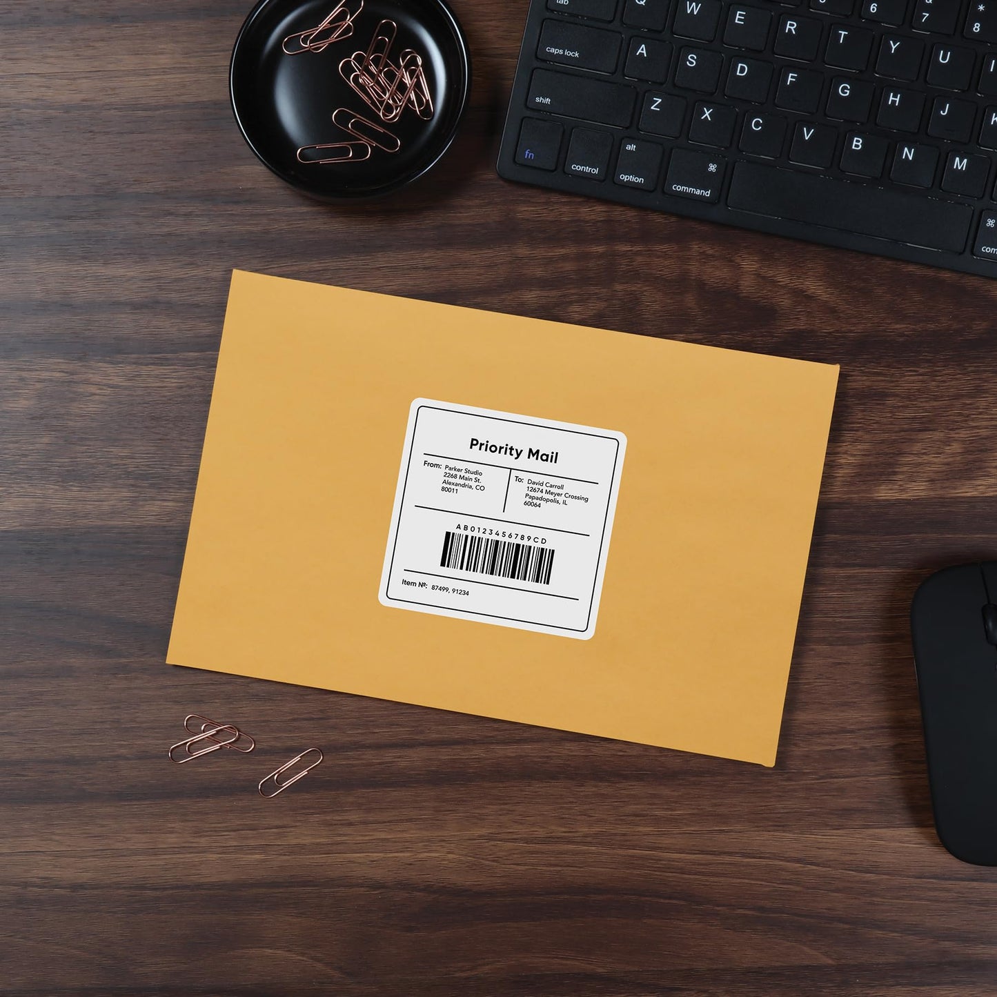 Quality Park Clasp Envelopes, 6.5 X 9.5-Inch, Brown Kraft, Box of 100 (37863)