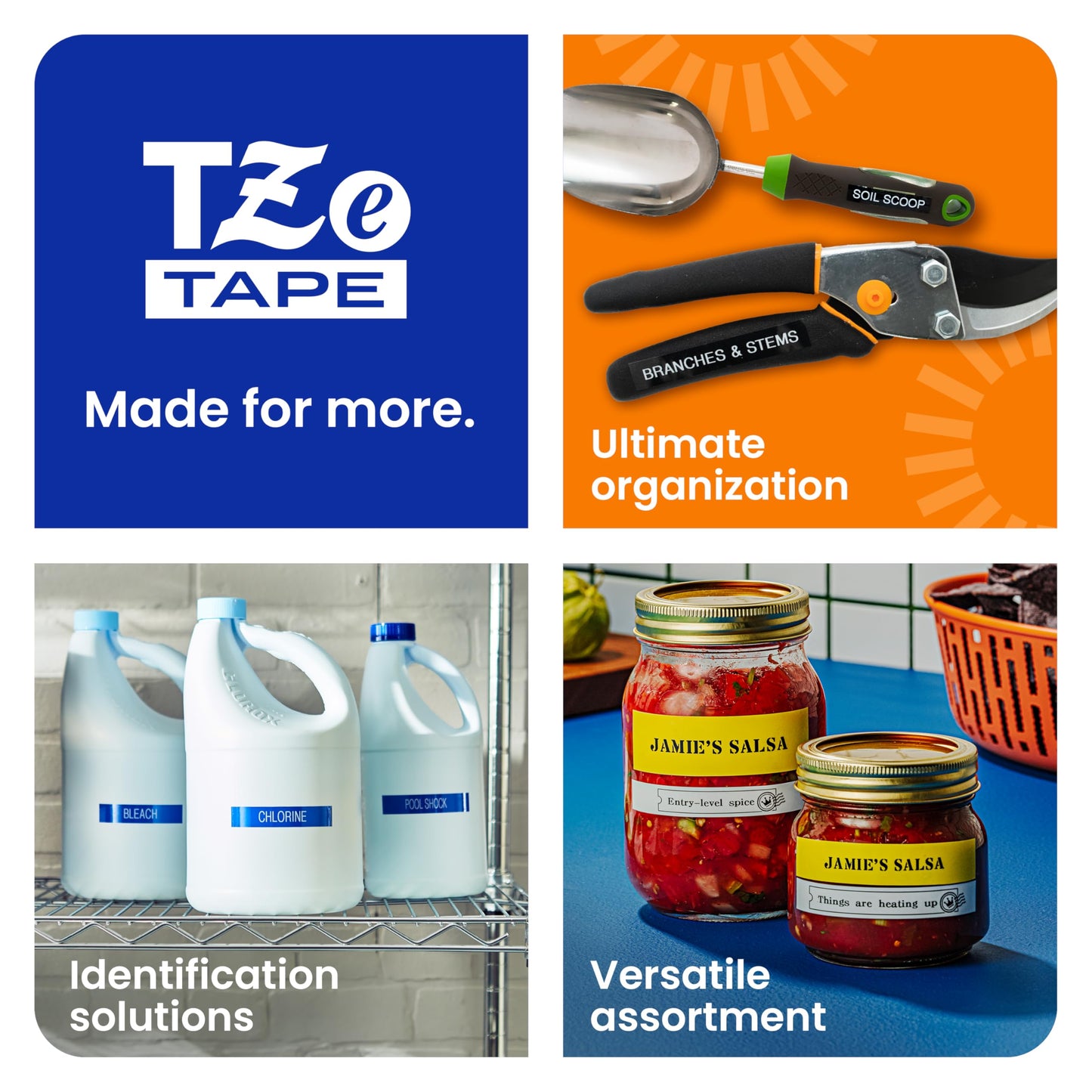 Brother Genuine TZe-631 Black on Yellow Laminated Tape for TZe-Compatible P-Touch Label Makers, 12 mm Wide x 8 m Long