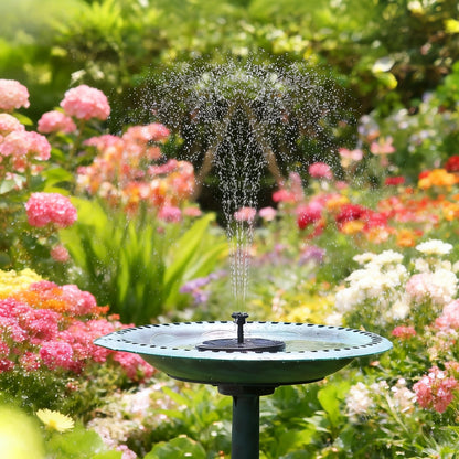 AISITIN 3.5W Solar Fountain, Solar Powered Water Fountain, Easy Setup Solar Fountain Pump for Bird Bath, Outdoor, Garden, Pond, Pool