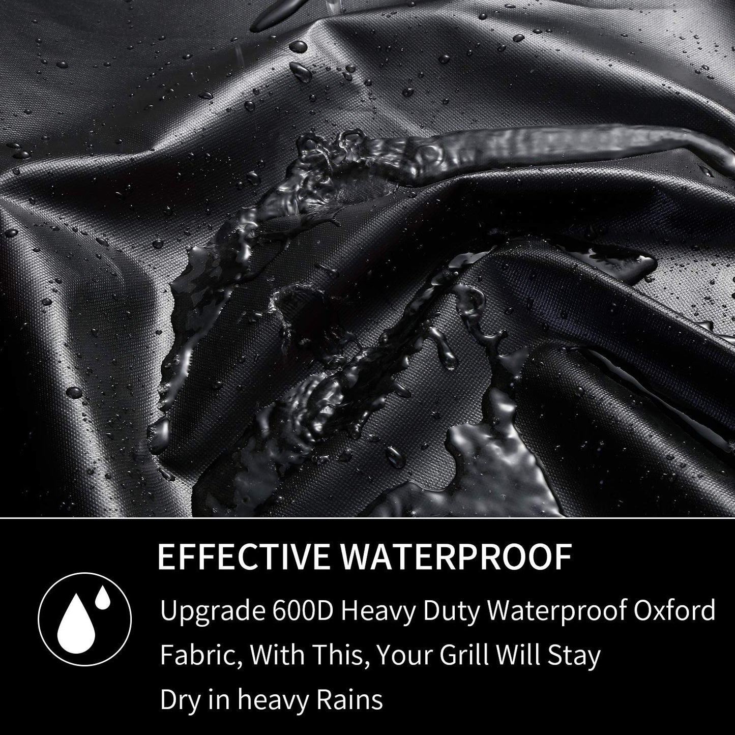 BBQ Cover for Weber Charcoal Kettle, 22 Inch BBQ Grill Cover, Heavy Duty Waterproof Grill Covers