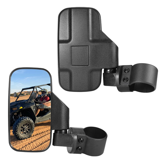 UTV Side Mirrors, OFIG UTV Mirrors Fits 1.6" - 2" Roll Cage, RZR Mirrors Compatible with Polaris RZR 900 1000 Can Am Commander Mule Rhino Viking Wolverine Kubota RTV