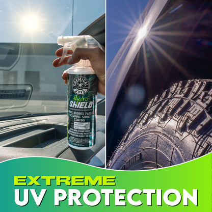 Chemical Guys HydroShield Vinyl, Rubber, Plastic Ceramic Shine Coating (Great for Interior & Exterior) Safe for Cars, Trucks, Motorcycles, RVs & More, 473 ml