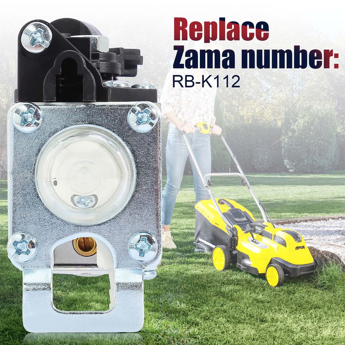 QAZAKY Carburetor Compatible with Zama RB-K112 Echo SRM-266 SRM-266S SRM-266T SRM-266U PPT-266 PPT-266H PE-266 PE-266S PAS-266 SHC-266 HCA-266 String Trimmer Brushcutter Carb A021003830 A021003831