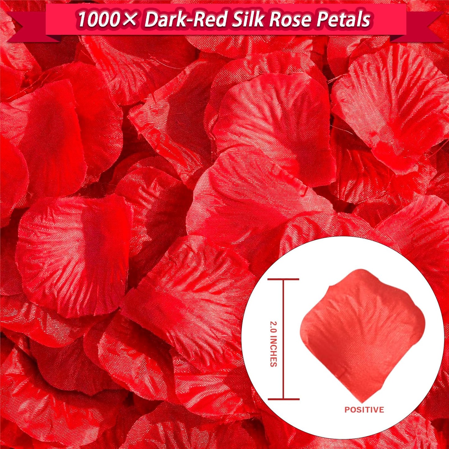 72 Pcs Valentines Day Decor Kit, Happy Anniversary Decorations - Balloon Set, 1000 Pcs Dark-Red Rose Petals, "I LOVE YOU" banner, Multi Decors For Romantic Decorations Special Night
