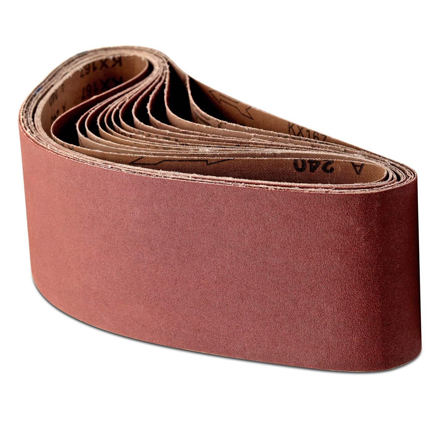 Sanding Belts 4x36, 240 Grit Aluminum Oxide Belt Sander Sandpaper 4 x 36-Inch Belt Sander, 12-Pack