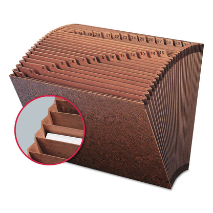 Smead Open Top Expanding File, 1-31 Index, 12 x 10-Inch, Stock (70467)