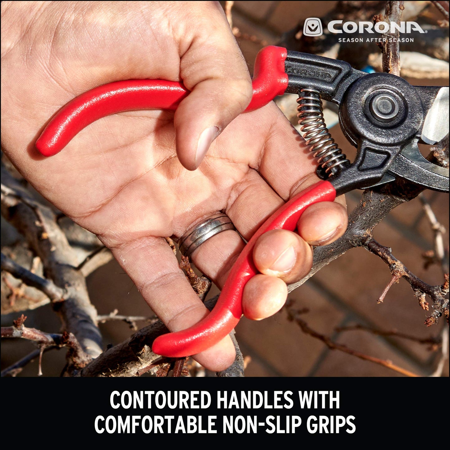 Corona BP 3640 Ergo-Action Forged Bypass Pruner, 3/4-Inch Cut