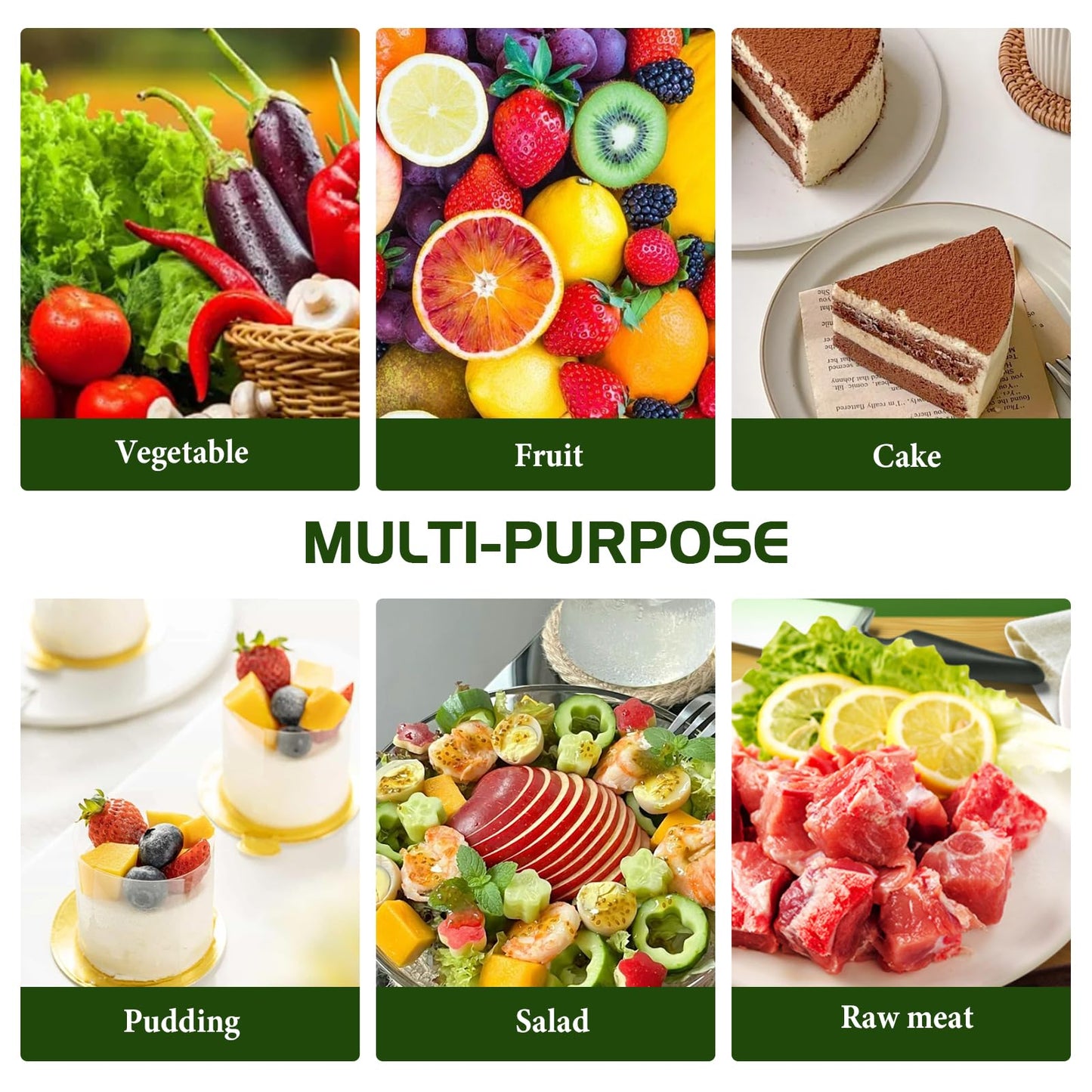 Chris.W 8 PCS Polycarbonate Hotel Pan Lids with Handle, 1/6 Size Food Pan Lid, Clear Plastic Steam Table Pan Lid, Polycarbonate Universal Handled Food Pan Lid for Restaurant Hotel