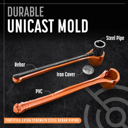 Precision Dead Blow Hammer, Small 2lb Durable Unicast Deadblow Mallet, Plastic Mallet with Comfortable Textured Grip, Non-Rebounding, Non-Marring Plastic Hammer for Automotive Work from Schaaf Tools