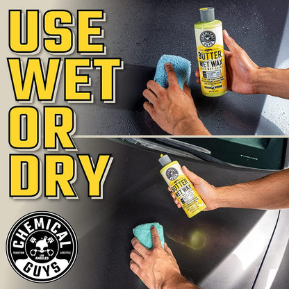 Chemical Guys Butter Wet Wax, Deep Wet Shine for Cars, Trucks, SUVs, RVs & More, 473 ml
