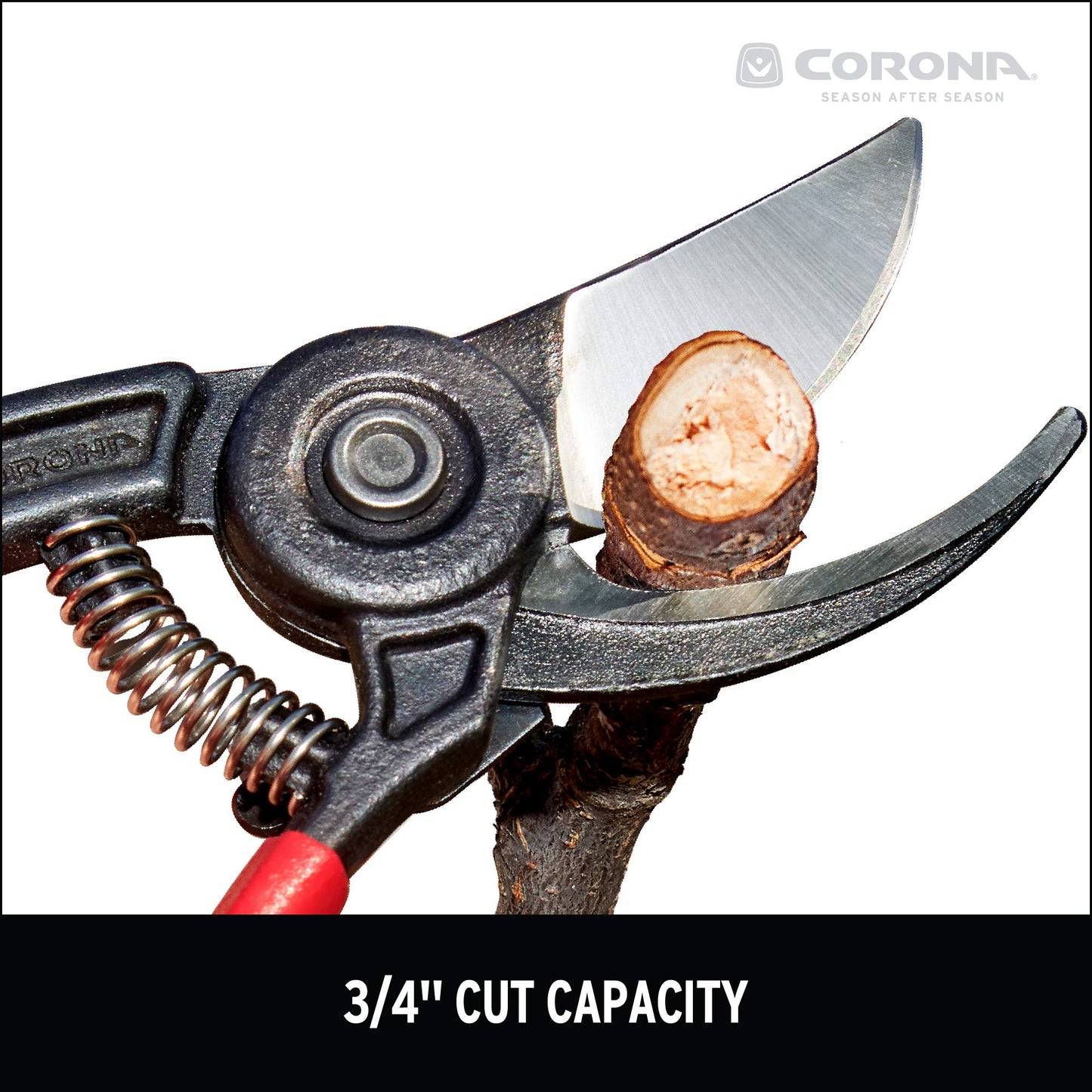 Corona BP 3640 Ergo-Action Forged Bypass Pruner, 3/4-Inch Cut
