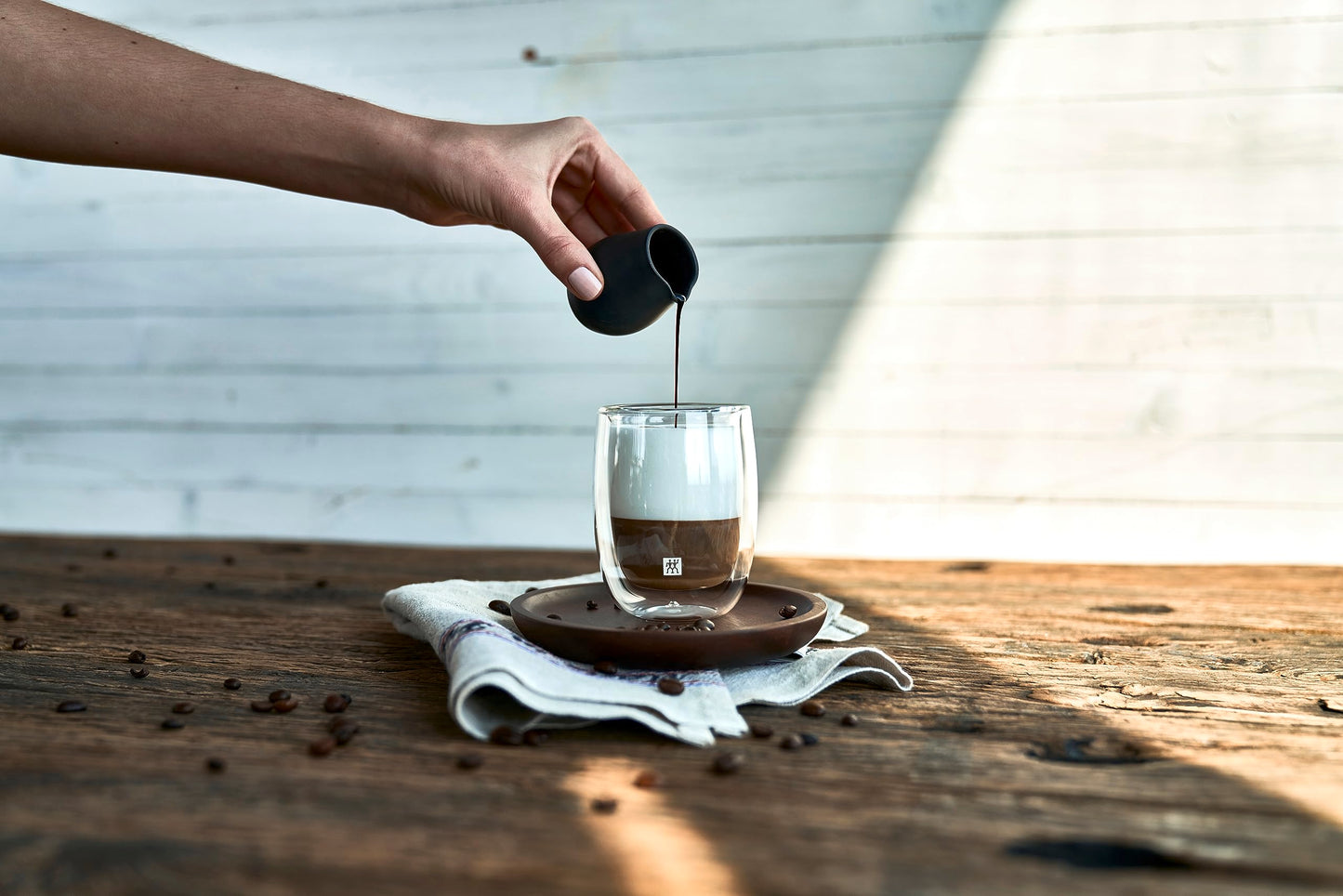 ZWILLING Sorrento Plus 2 Piece Insulated Double-Wall Borosilicate Glass Cappuccino Cup Set