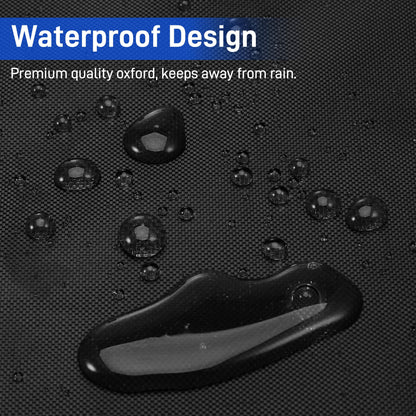 Yimomoyi 46 Inch Barbecue Covers, BBQ Covers Waterproof Heavy Duty Large, Barbeque Cover Waterproof Outdoor 420D Oxford Fabric, Windproof, Rip-Proof & Uv Protection, 117x66x117cm (117x66x117cm)