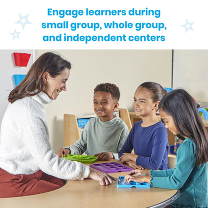 Little Minds at Work™ Sound Segmenting Trays, Set of 6