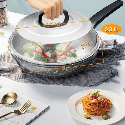 30cm Basting Cover for Griddle, Leonyo 3 Pack Cheese Melting Dome, 12Inch Stainless Steel Wok Lid Steamer Dome BBQ Accessories for Indoor/Outdoor Home Kitchen Cooking Burger