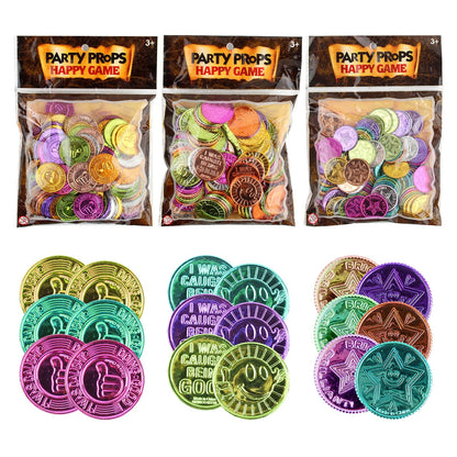 Auch 300 Pieces Behavior Tokens for Being Good Coins Plastic Coins Fake Coins Smile Face Plastic Kindness Coins for Classroom Behavior Incentives Teacher Handout Rewards Prizes (Being Good Coins)