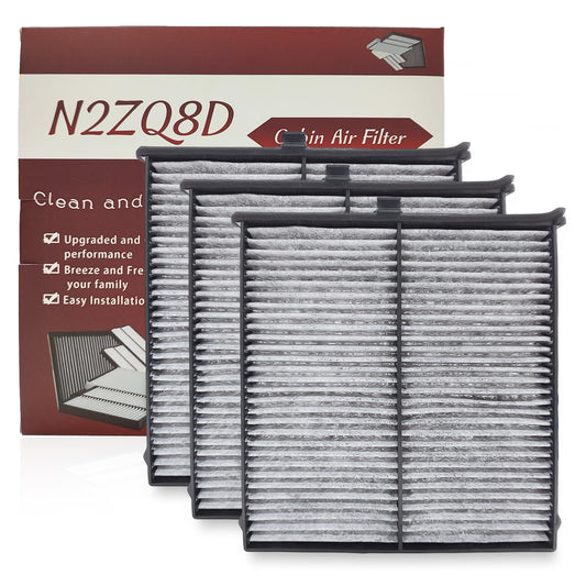 3 Pack Carbon Cabin Air Filter for Mazda 3 Mazda 6 CX5