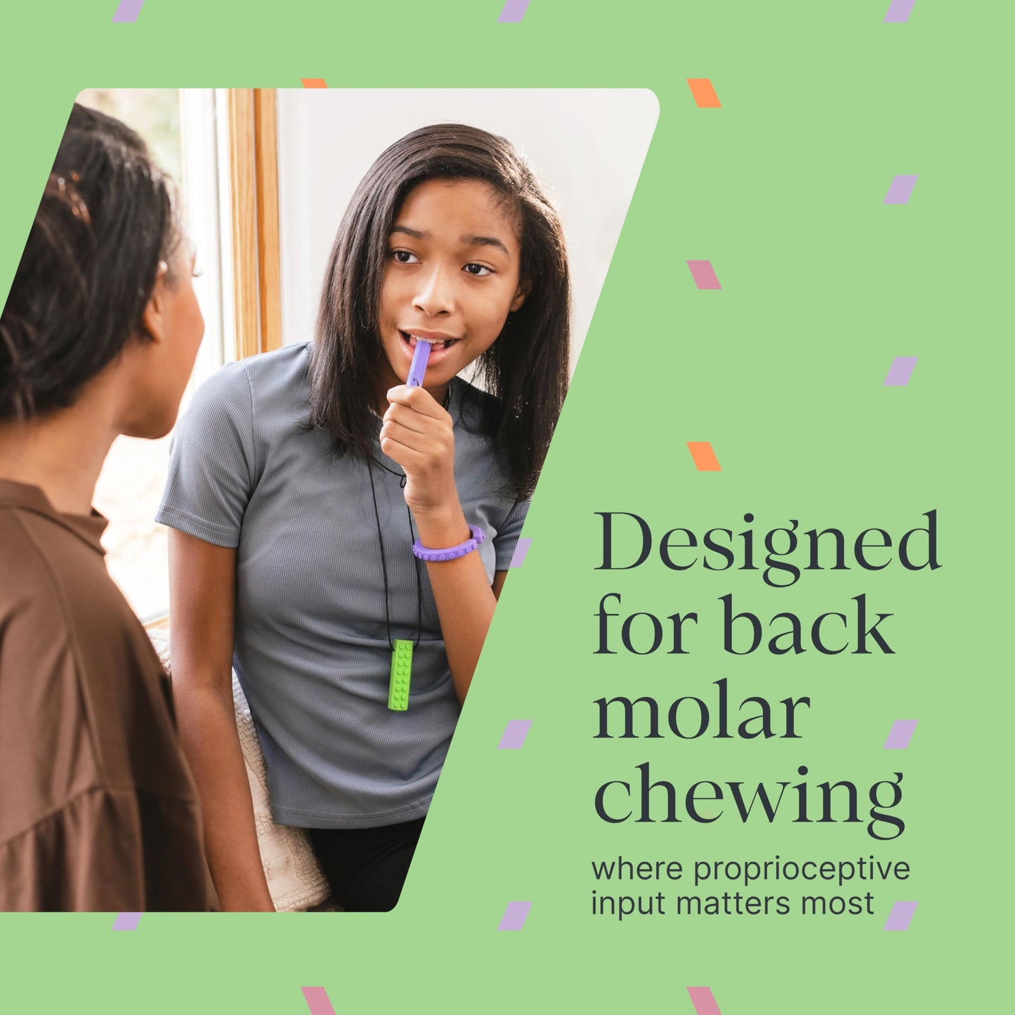 ARK Krypto-Bite, Chew Necklaces for Sensory Kids and Adults, Oral Fidget for Autism, ADHD, SPD, Anxiety, Medical-Grade Sensory Chew Necklace, XT, Firm, Teal