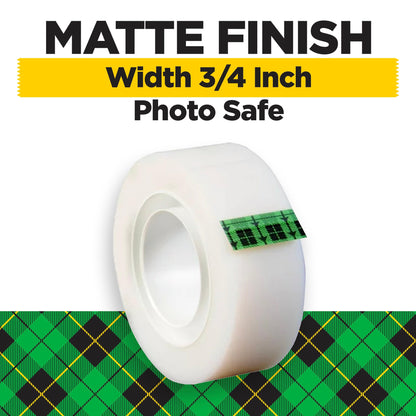 Scotch Magic Tape, 3/4 x 1000 Inches, 3-Pack (810K3)