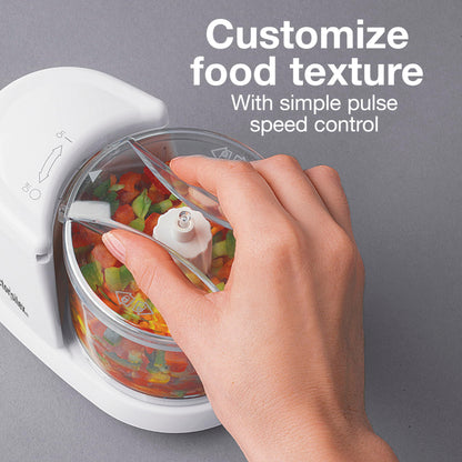 Proctor Silex 72500RY 1.5 Cup Food Chopper, white