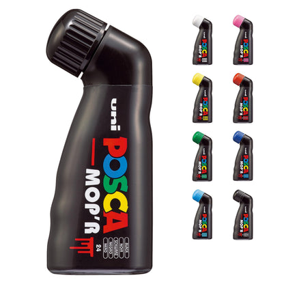 POSCA uni-ball POSCA MOP'R PCM-22 183299 Marker Round Tip 3-19 mm Black 1 Piece Ergonomic Shape