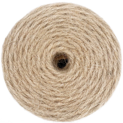 1000FT Jute Twine Rope 3mm Natural Thick Garden Twine String Heavy Duty for Gardening Bundling Crafts Arts Gift Wrapping Packing Material Wedding Christmas Decoration Bulk