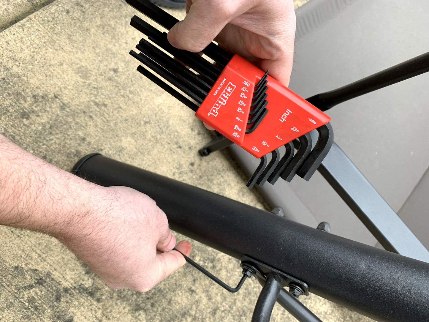 Hex-L Key Set-13pc 050"-3/8",Long