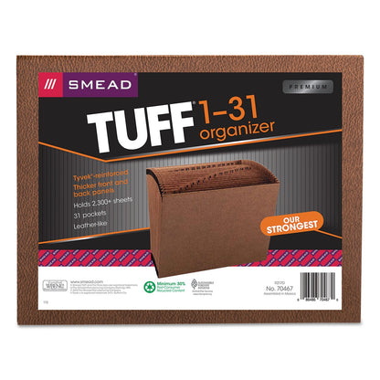 Smead Open Top Expanding File, 1-31 Index, 12 x 10-Inch, Stock (70467)
