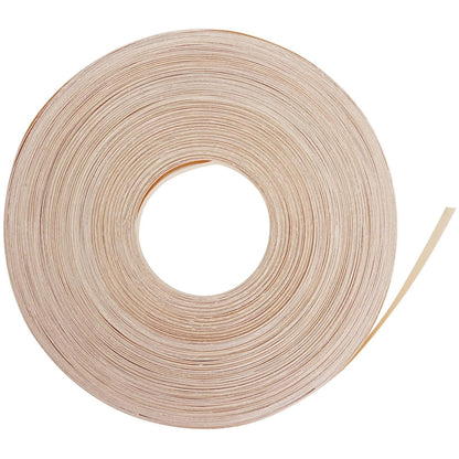 Birch Plywood Edge Banding, 3/4 Inch x 250 Feet Roll Wood Veneer Edge Banding, Birch Edge Banding with Hot Melt Adhesive, Preglued Wood Edging Tape for Furniture Restoration