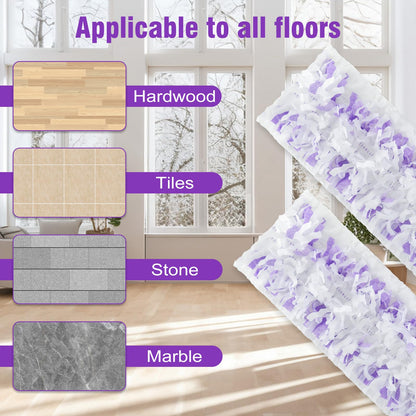 15 Pack Disposable Power Mop Refills Pads for Swiffer Power Mop,Spray Wet Pads Refill for Swiffer,Disposable Swifter Mopping Pads Refills for Multi-Surface Floor Cleaning
