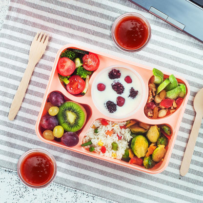 [6 Pack] Glass Salad Dressing Container to Go Glass Small Dipping Sauce Cups Glass Condiment with Lids Leakproof Reusable for Lunch Box Work Trip 2.7 Oz
