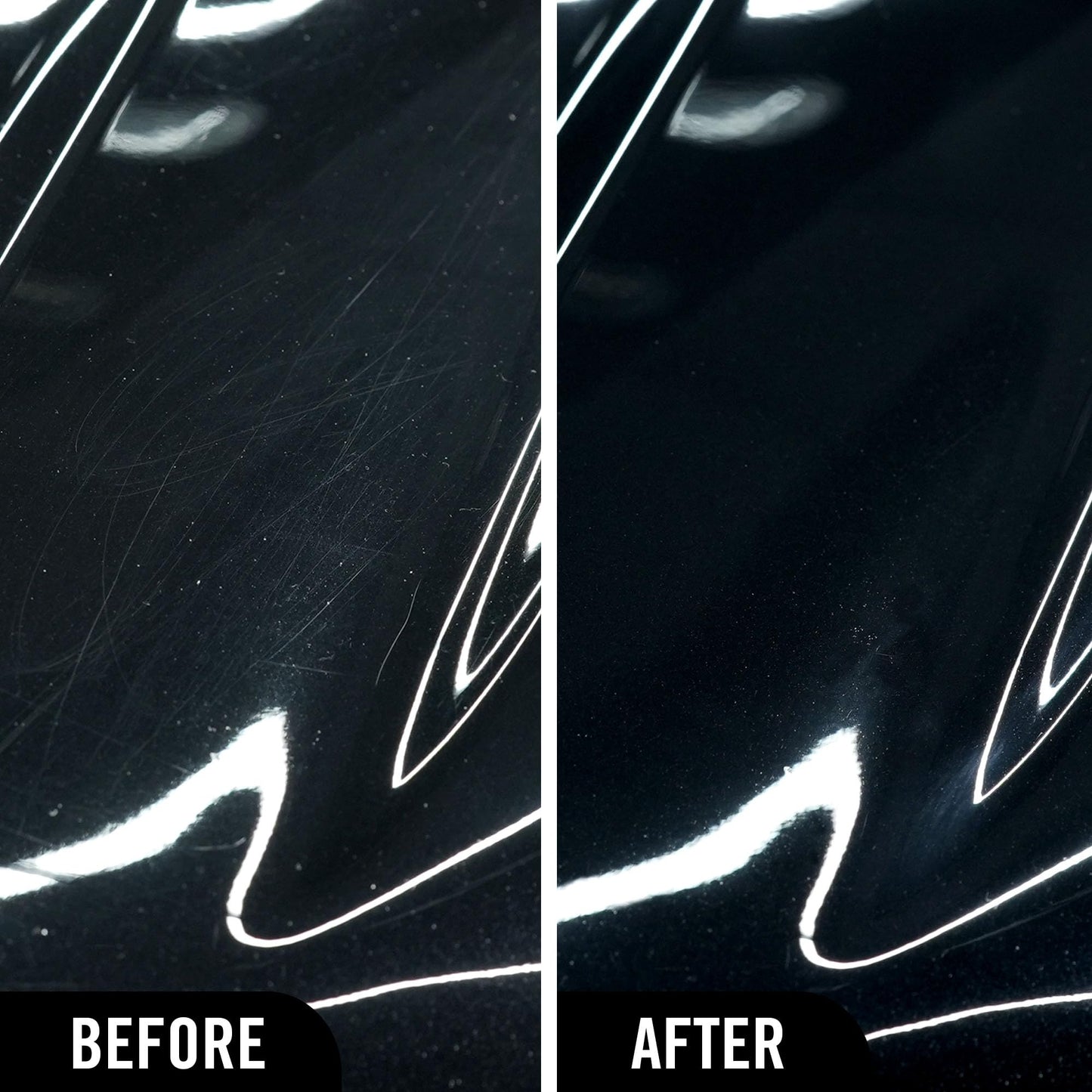 Turtle Wax 53448 Hybrid Solutions Ceramic Acrylic Black Polish and Wax Formulated for Black Car Paint, Removes Surface Scratches and Swirl Marks, Provides Water Repellency, 14 oz. (Pack of 1)